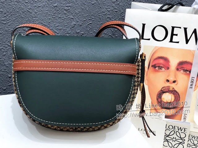 LOEWE包包 羅意威小號Gate馬鞍包 羅意威小挎包 10183  tcl1224
